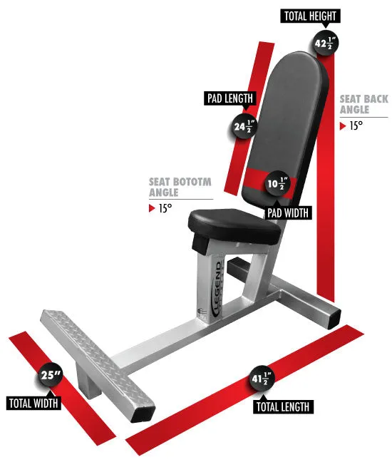 Legend Fitness Multi-Purpose Bench - 3104