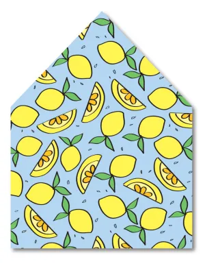 Lemon Envelope Liner