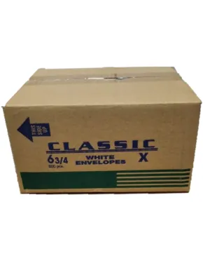 Letter White Envelope w/ Window | 500pcs