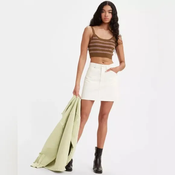 Levis Women’s Utility Mini Skirt