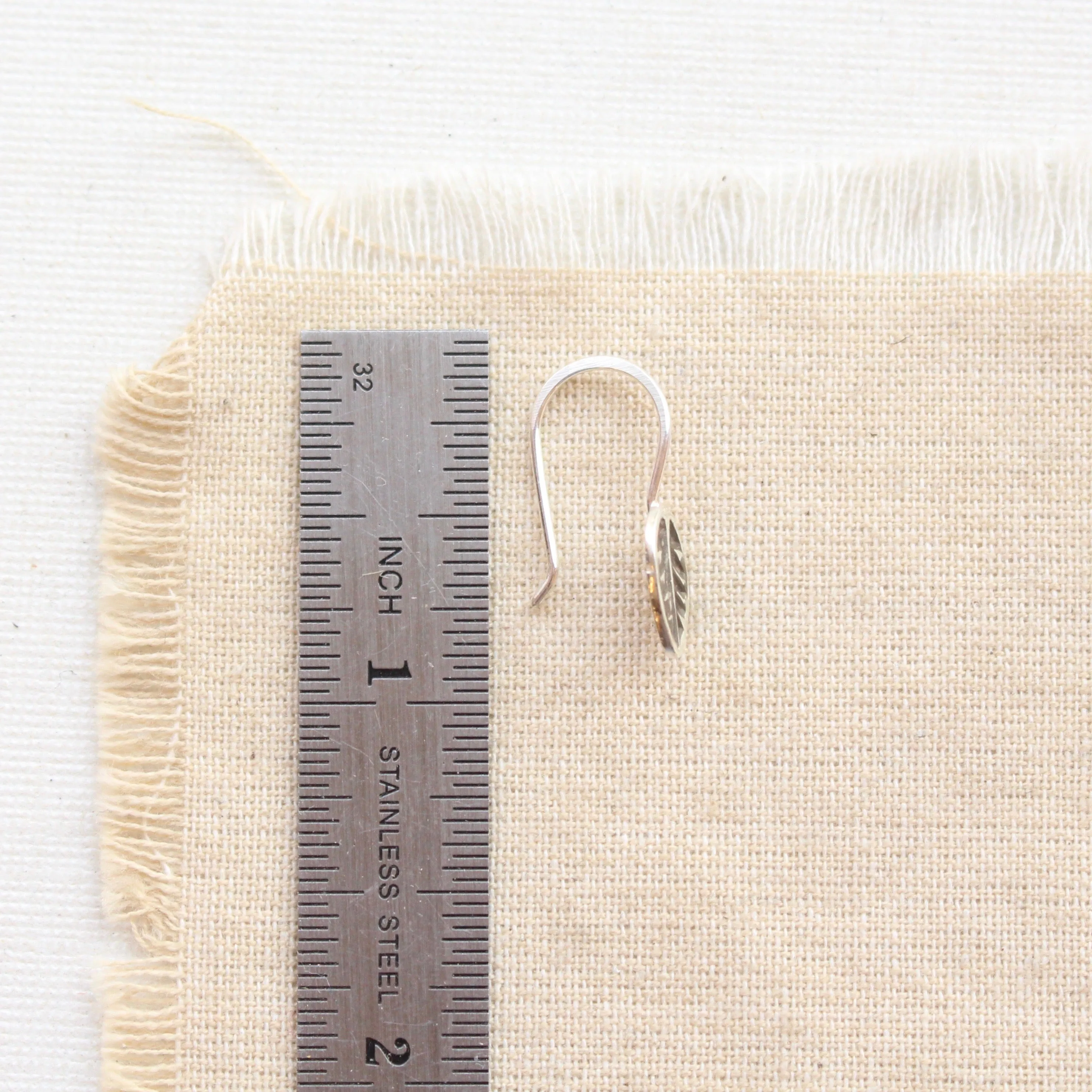 Little Leaf Lobe Hugger Earrings