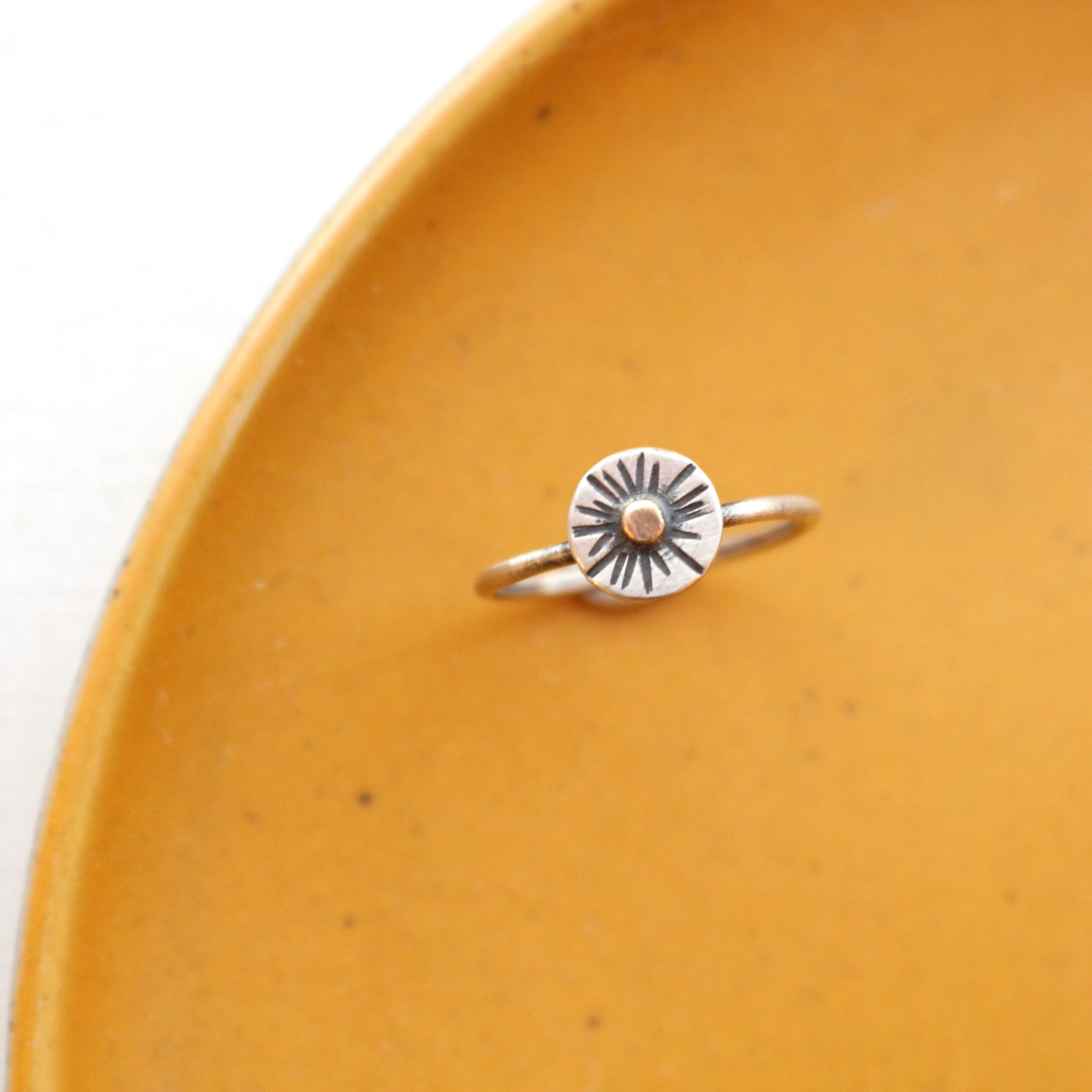 Little Sun Gold & Silver Ring