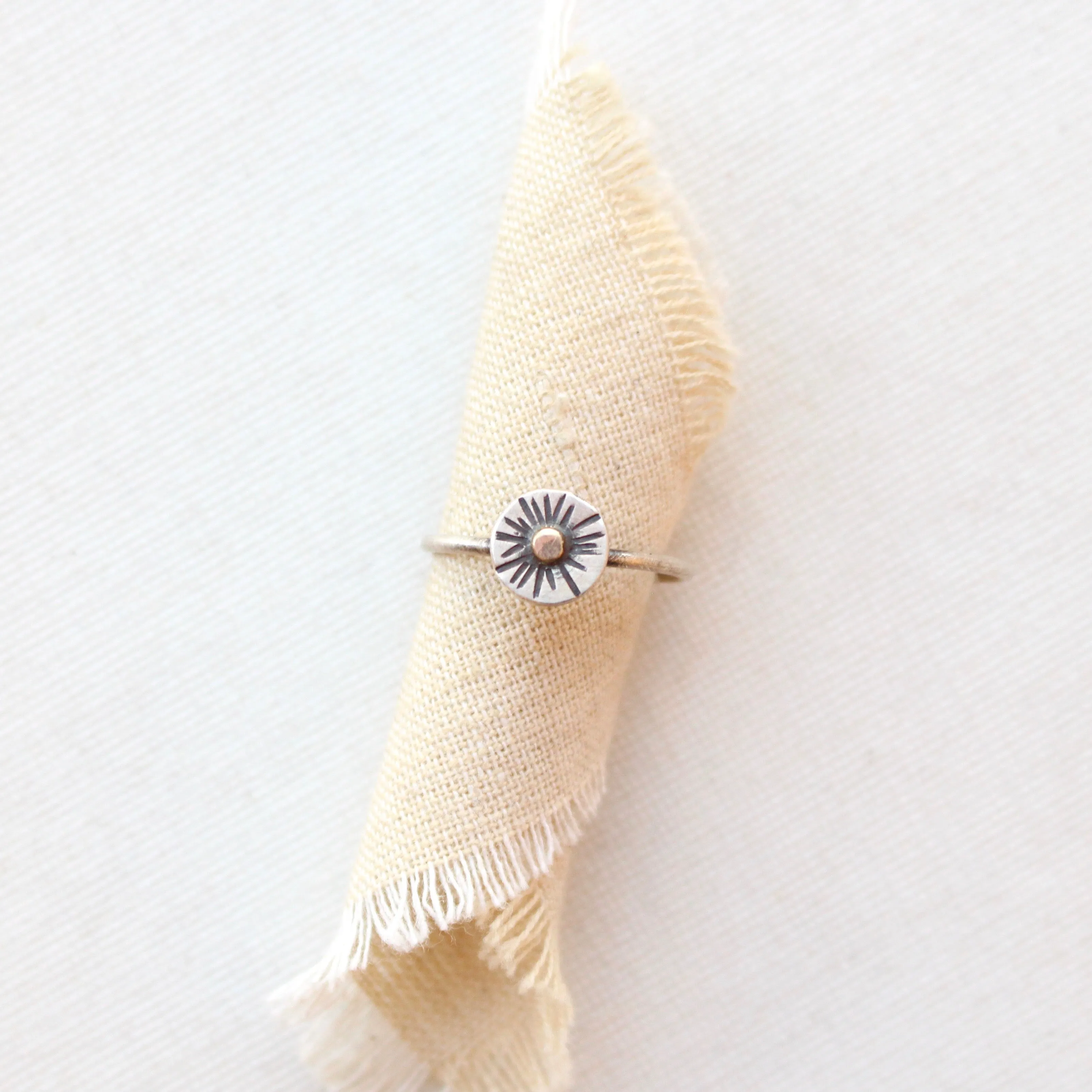 Little Sun Gold & Silver Ring