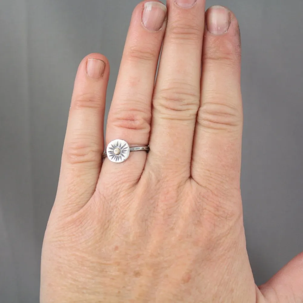 Little Sun Gold & Silver Ring