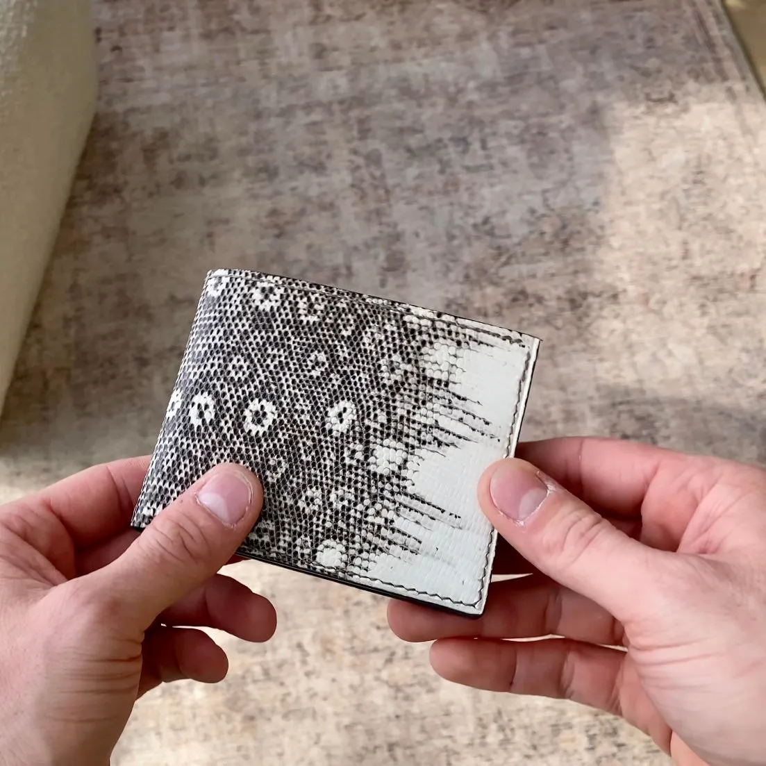 Lizard Bifold Wallet