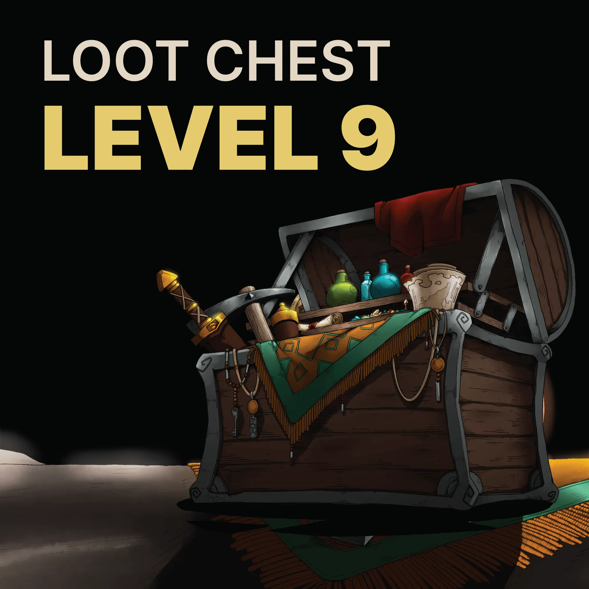 LOOT CHEST - Level 9 - Order of the Runespeakers