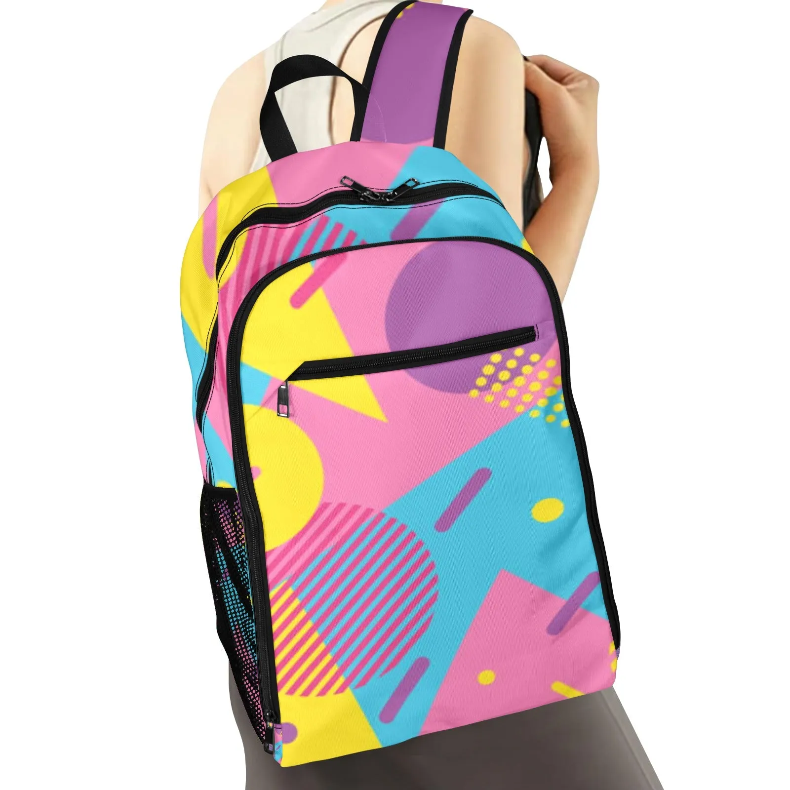 LOUD 90s Wallpaper Print All Over Print Leisure Sports Backpack