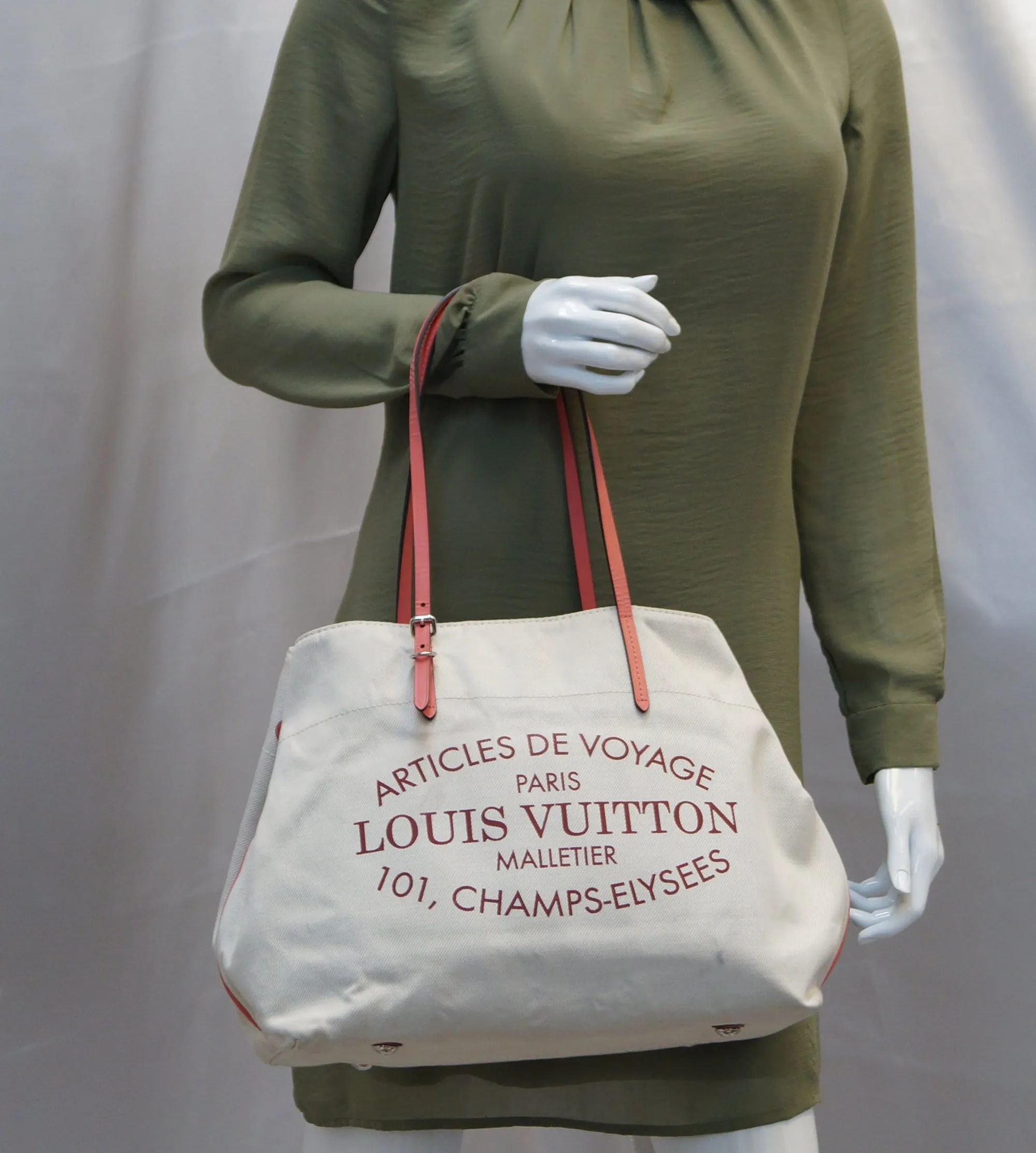 LOUIS VUITTON Articles De Voyage Cabas MM Shoulder Bag - Last Call