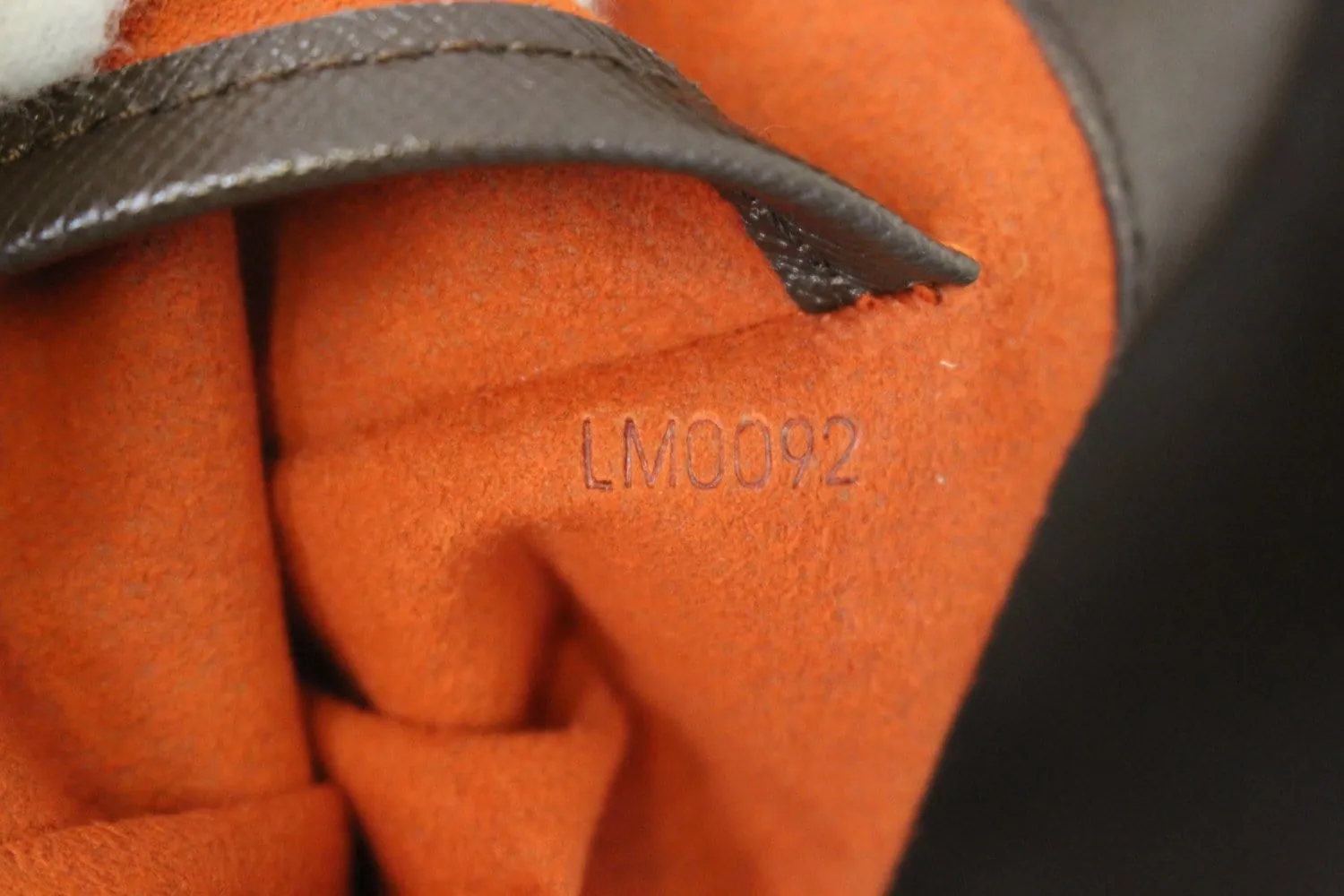 LOUIS VUITTON Damier Ebene Musette Tango Shoulder Bag