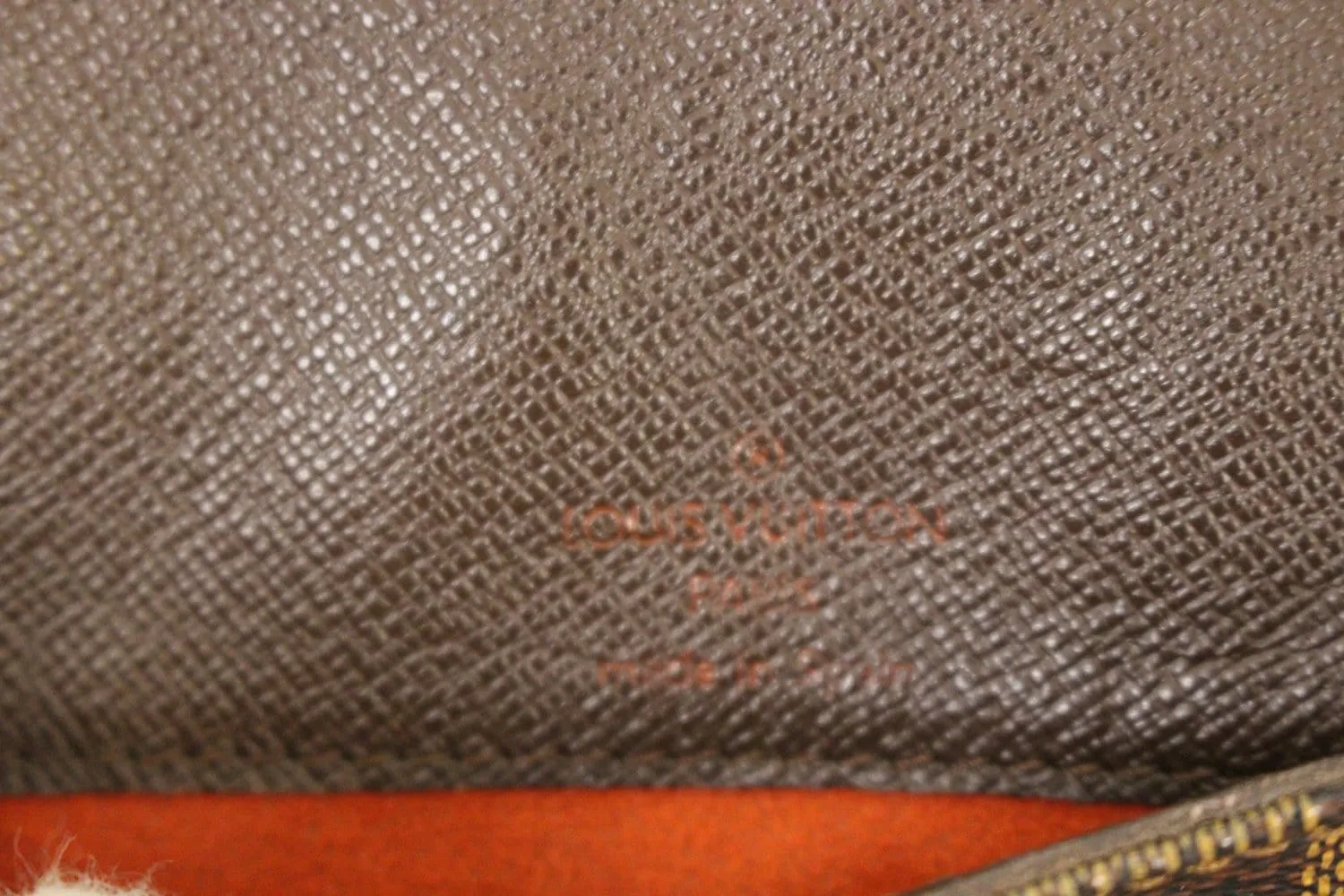 LOUIS VUITTON Damier Ebene Musette Tango Shoulder Bag