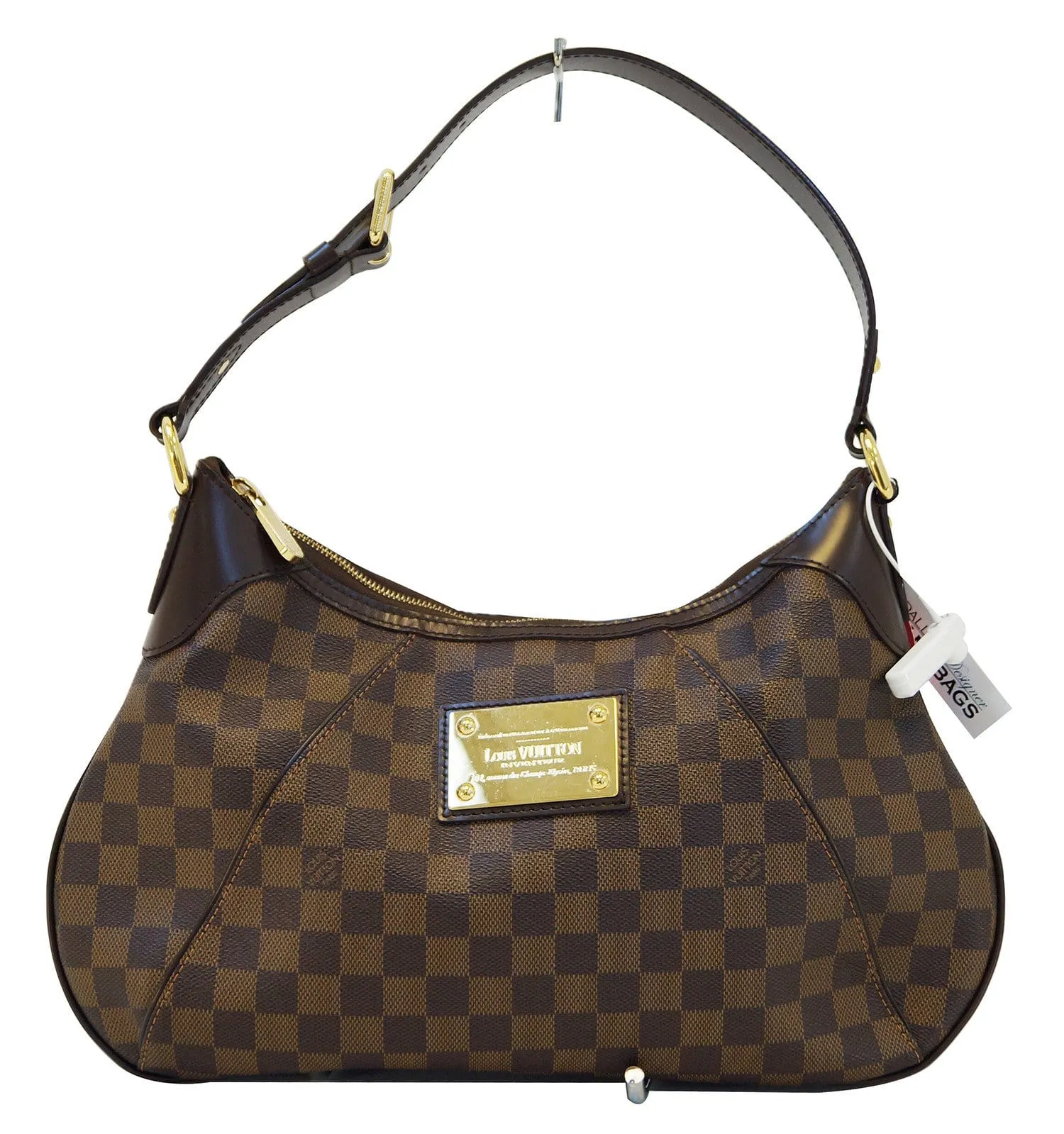 LOUIS VUITTON Damier Ebene Thames GM Shoulder Bag