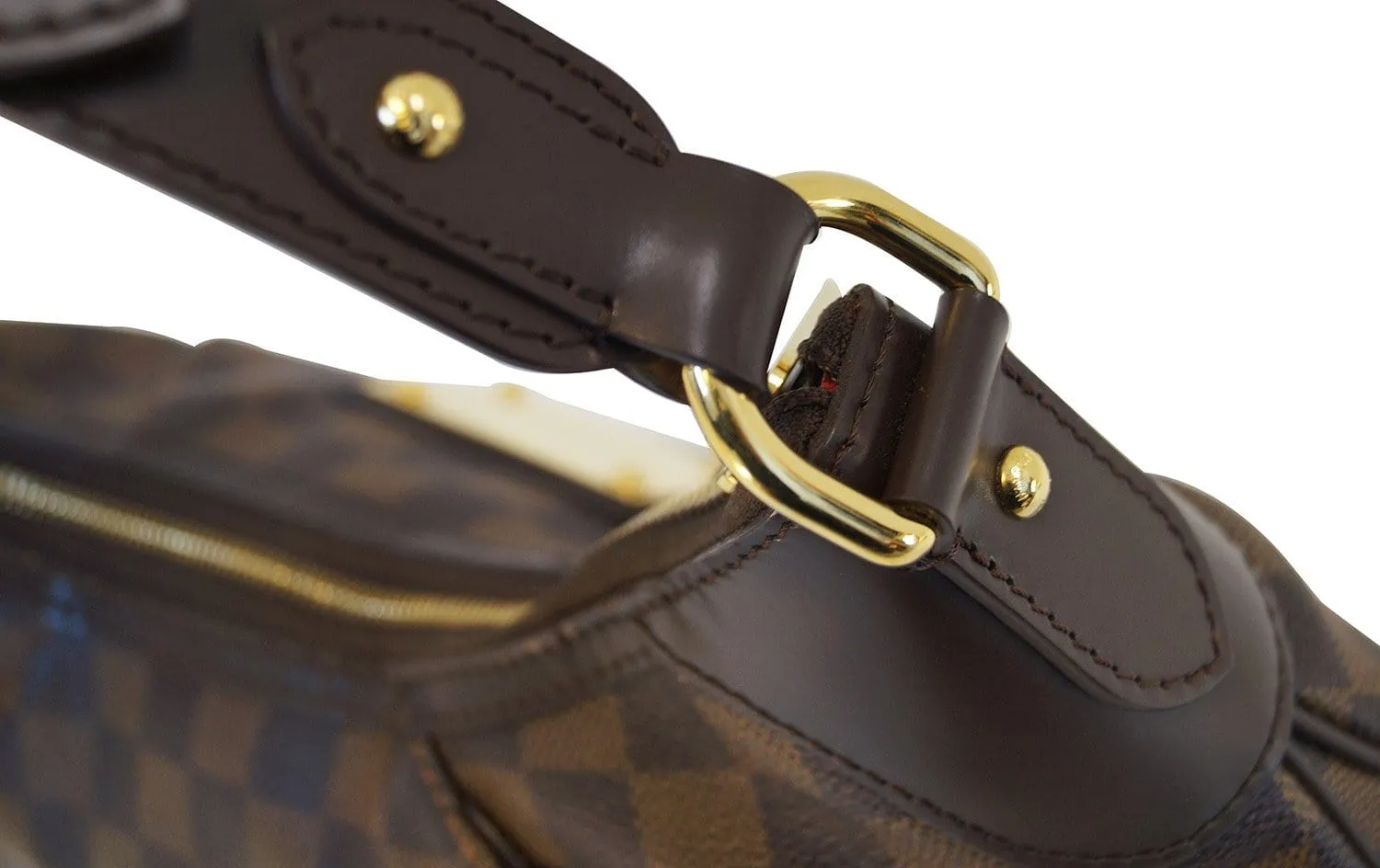 LOUIS VUITTON Damier Ebene Thames GM Shoulder Bag