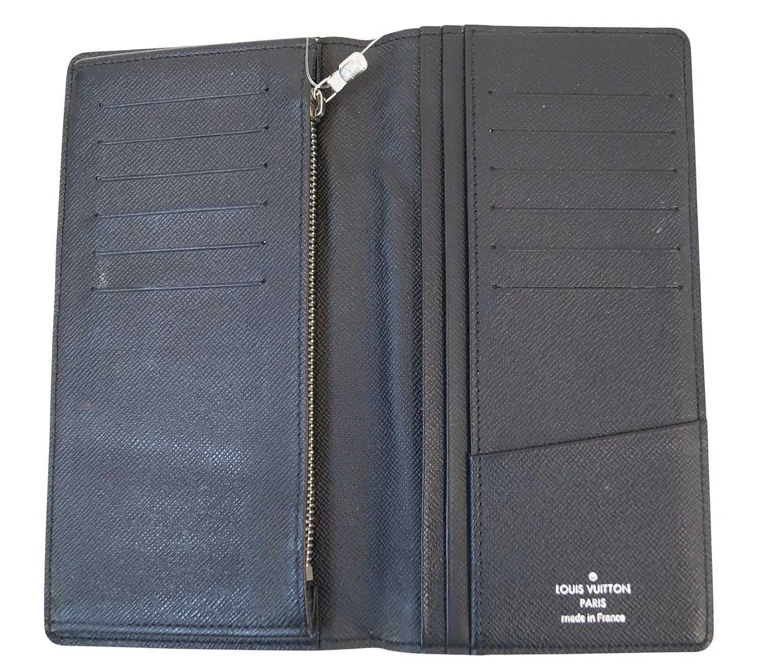 LOUIS VUITTON Damier Graphite Portefeuille Brazza Long Wallet