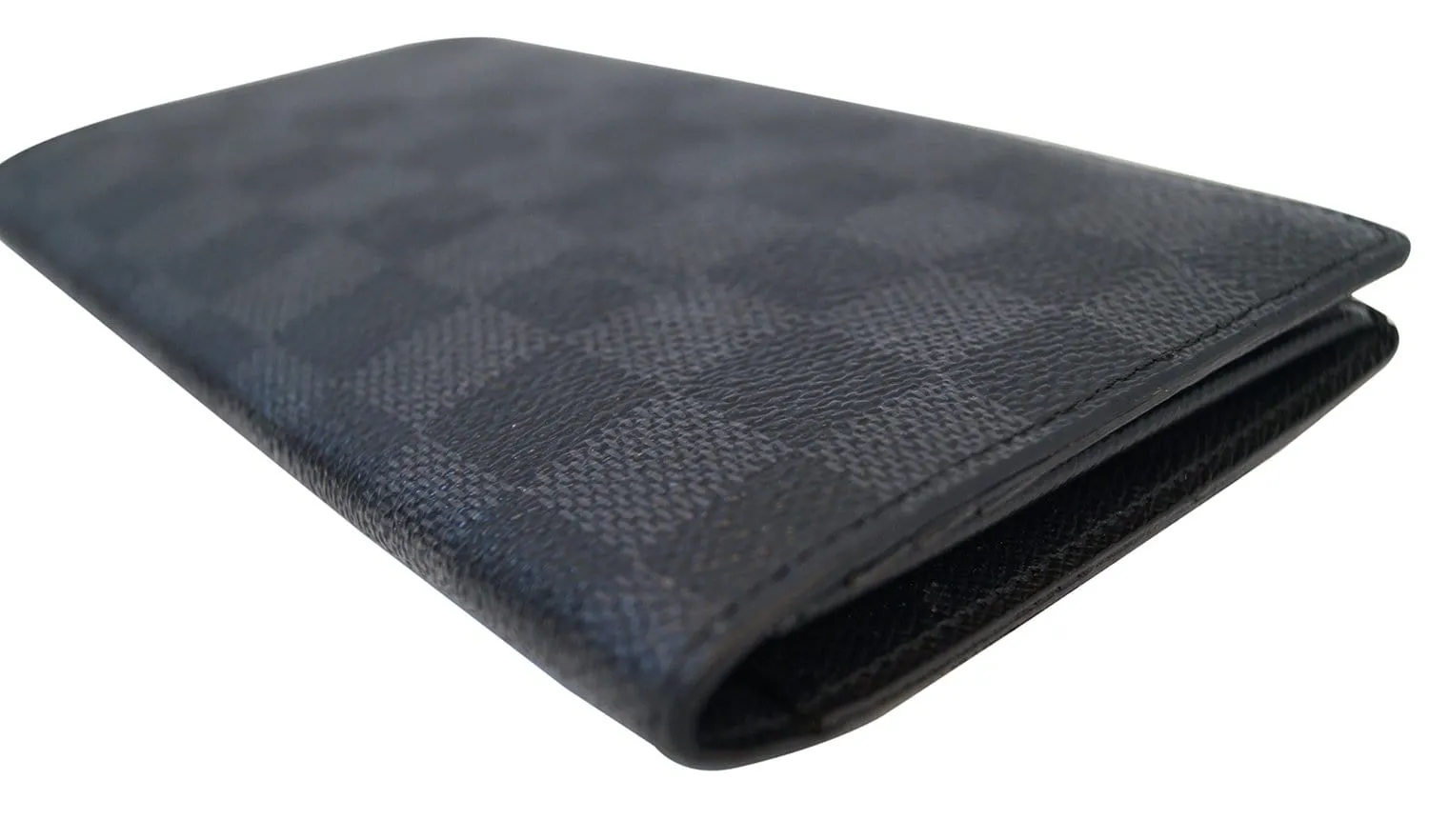 LOUIS VUITTON Damier Graphite Portefeuille Brazza Long Wallet
