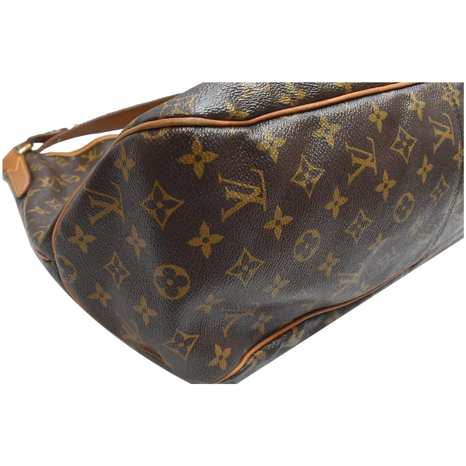 LOUIS VUITTON Delightful GM Monogram Canvas Shoulder Bag Brown