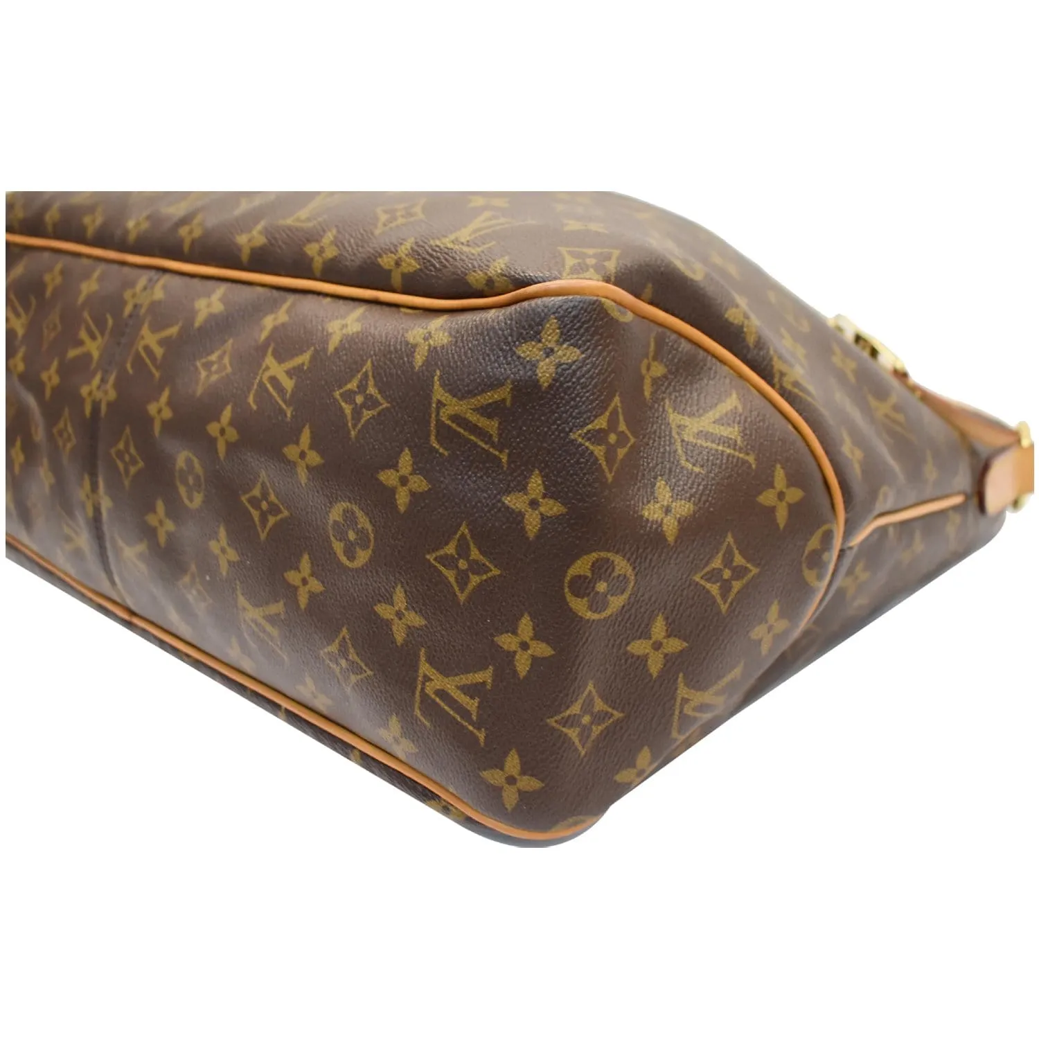 LOUIS VUITTON Delightful GM Monogram Canvas  Shoulder Bag Brown