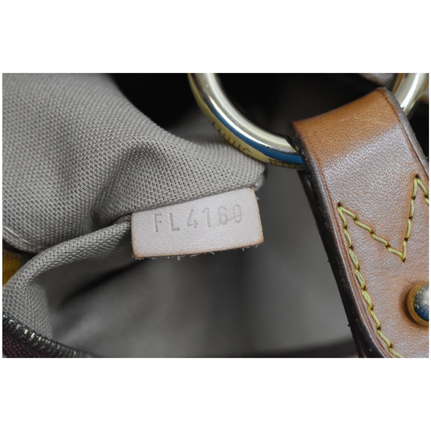 LOUIS VUITTON Delightful GM Monogram Canvas Shoulder Bag Brown