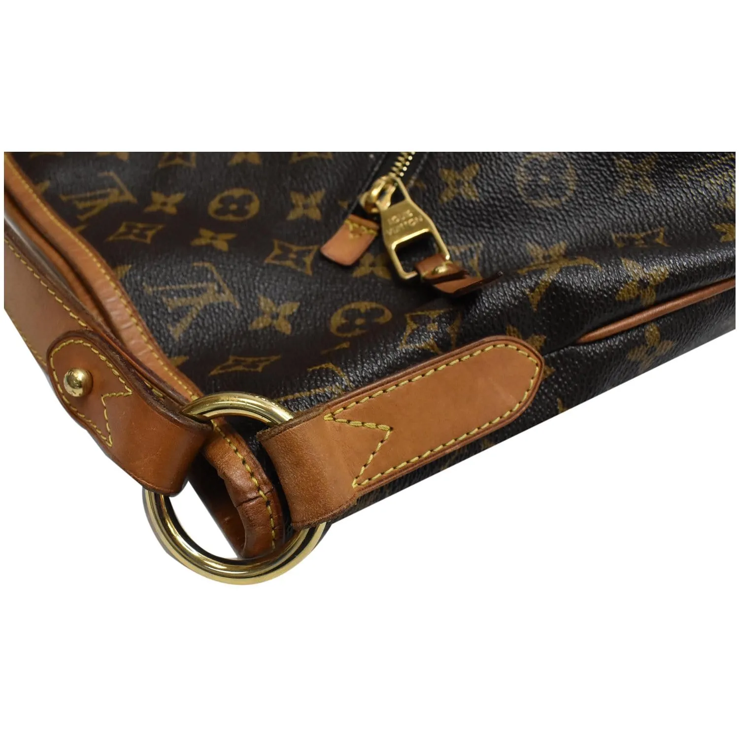 LOUIS VUITTON Delightful GM Monogram Canvas Shoulder Bag Brown