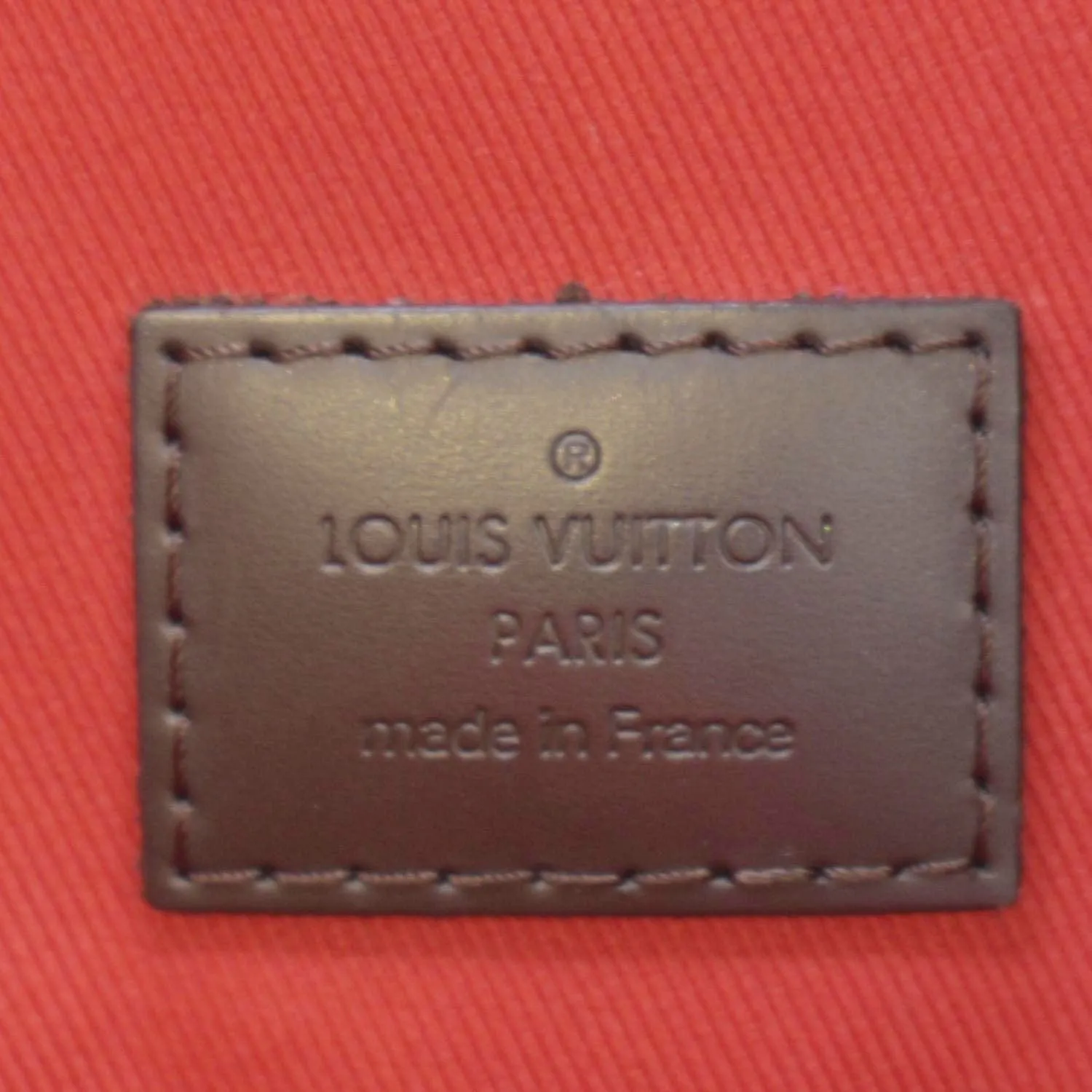LOUIS VUITTON Graceful MM Damier Ebene Shoulder Bag Brown