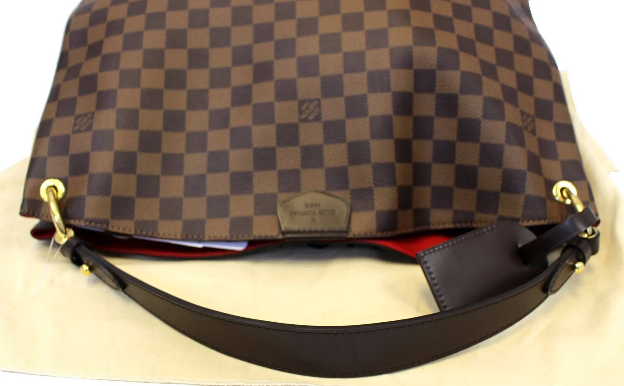LOUIS VUITTON Graceful MM Damier Ebene  Shoulder Bag
