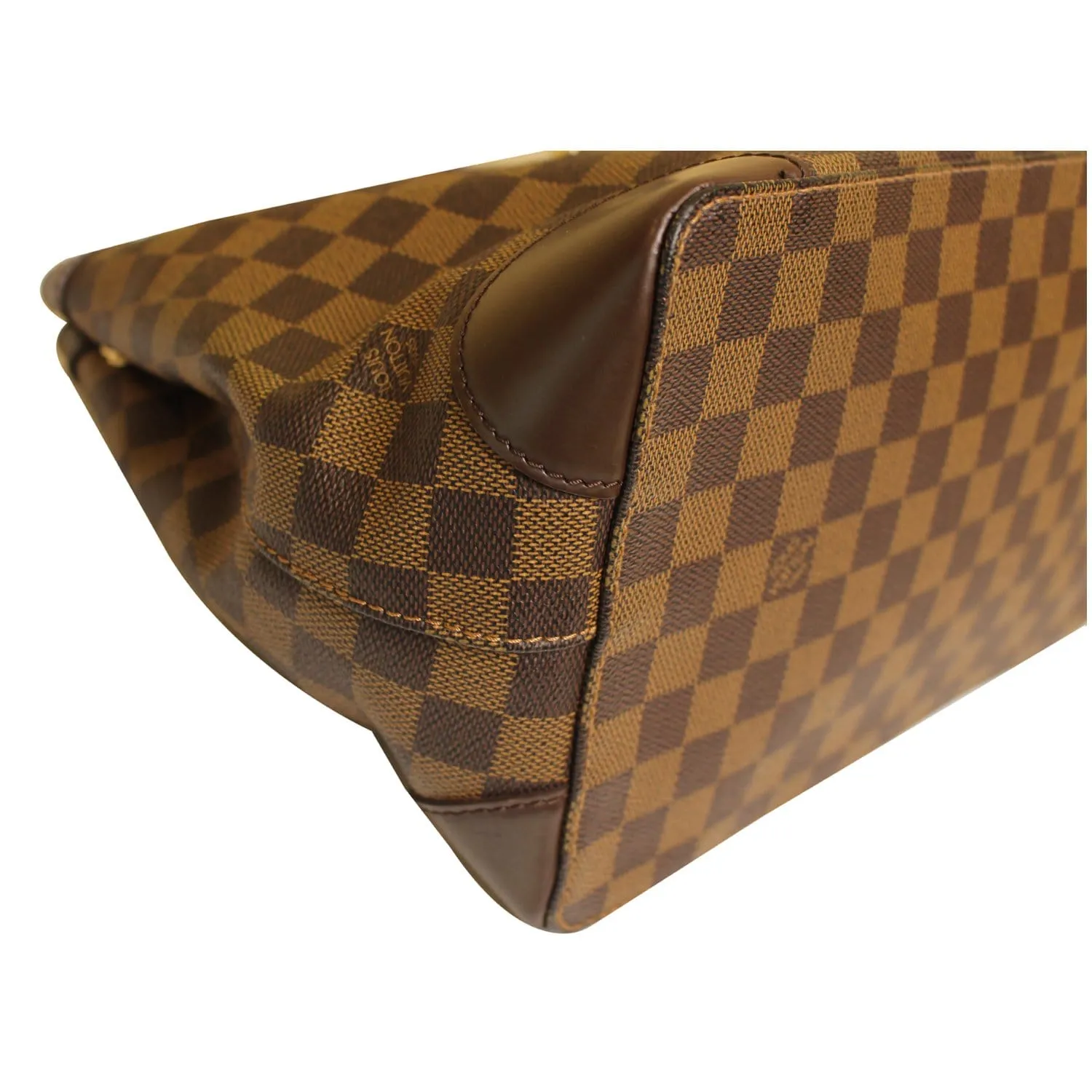 LOUIS VUITTON Hampstead PM Damier Ebene Shoulder Bag Brown