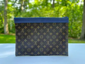 Louis Vuitton Limited Edition Monogram Apollo Pochette Split Line GM