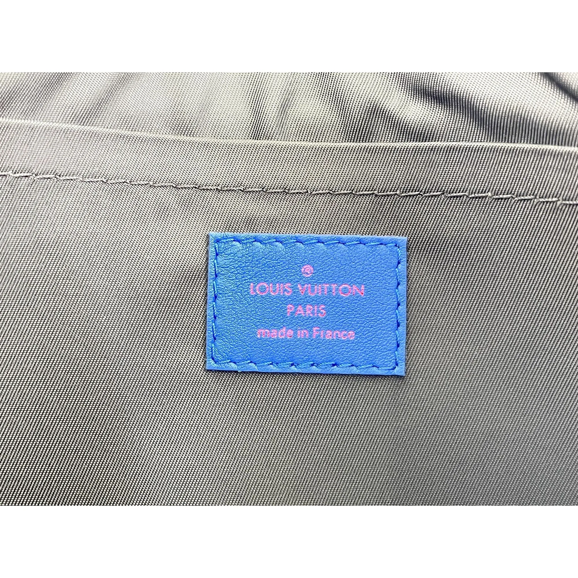 Louis Vuitton Limited Edition Monogram Apollo Pochette Split Line GM
