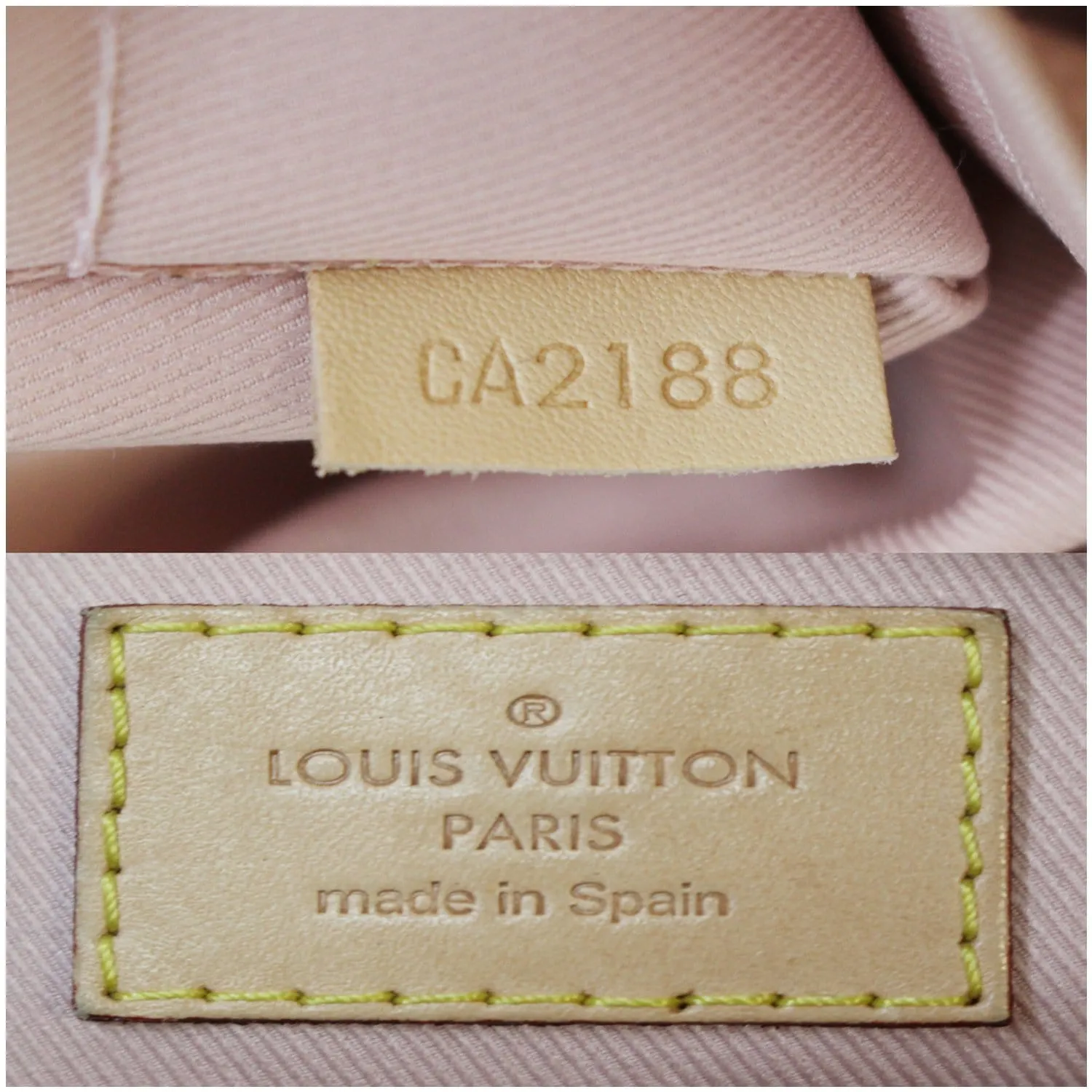 LOUIS VUITTON Lymington Damier Azur Shoulder Bag White