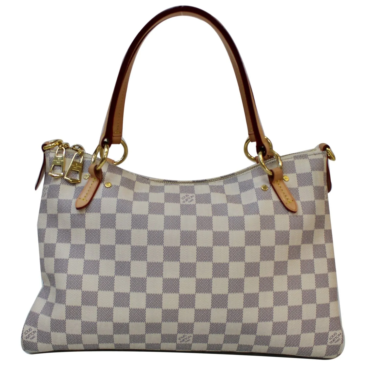 LOUIS VUITTON Lymington Damier Azur Shoulder Bag White