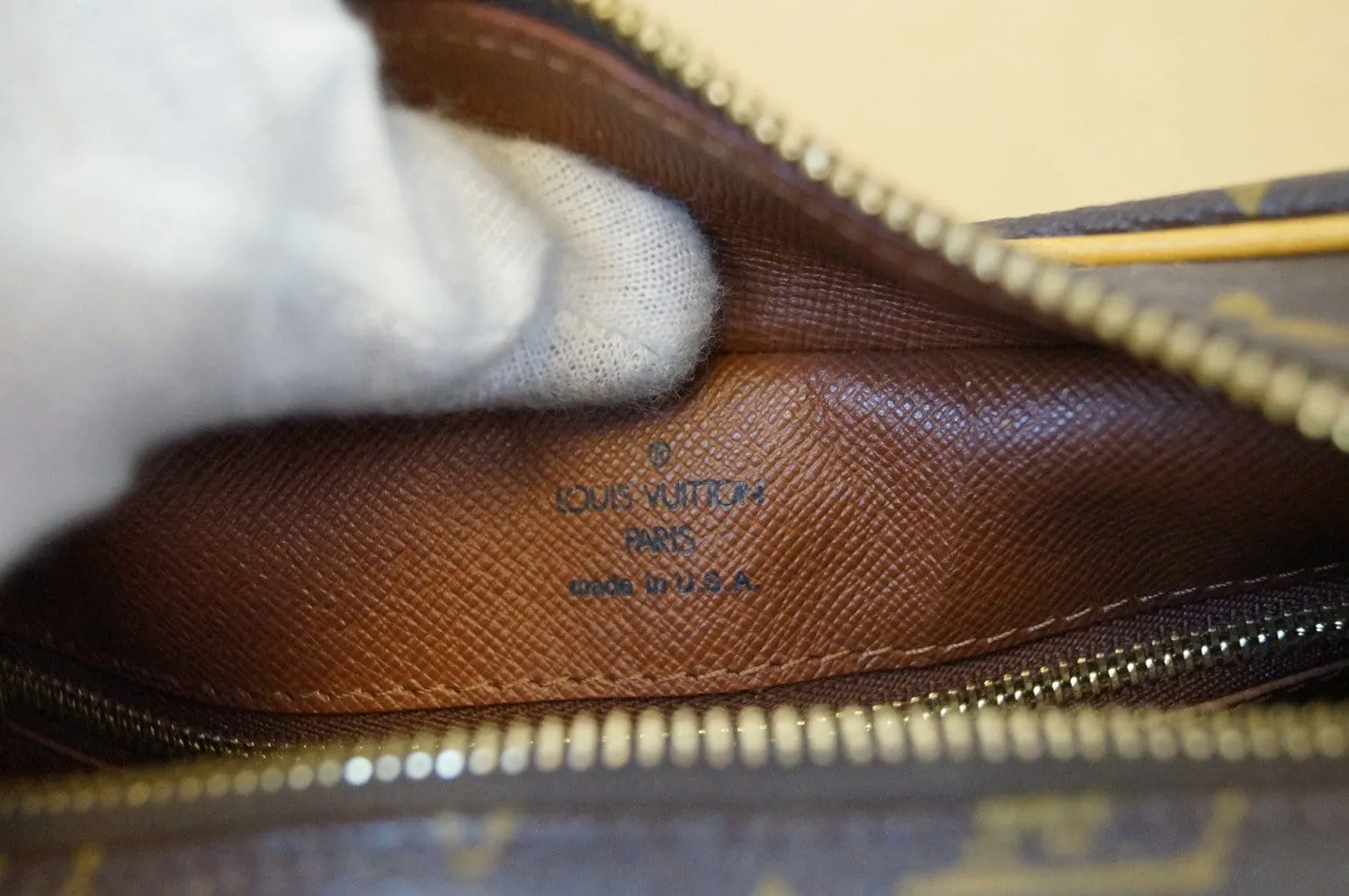 LOUIS VUITTON Monogram Boulogne 30 Shoulder Bag