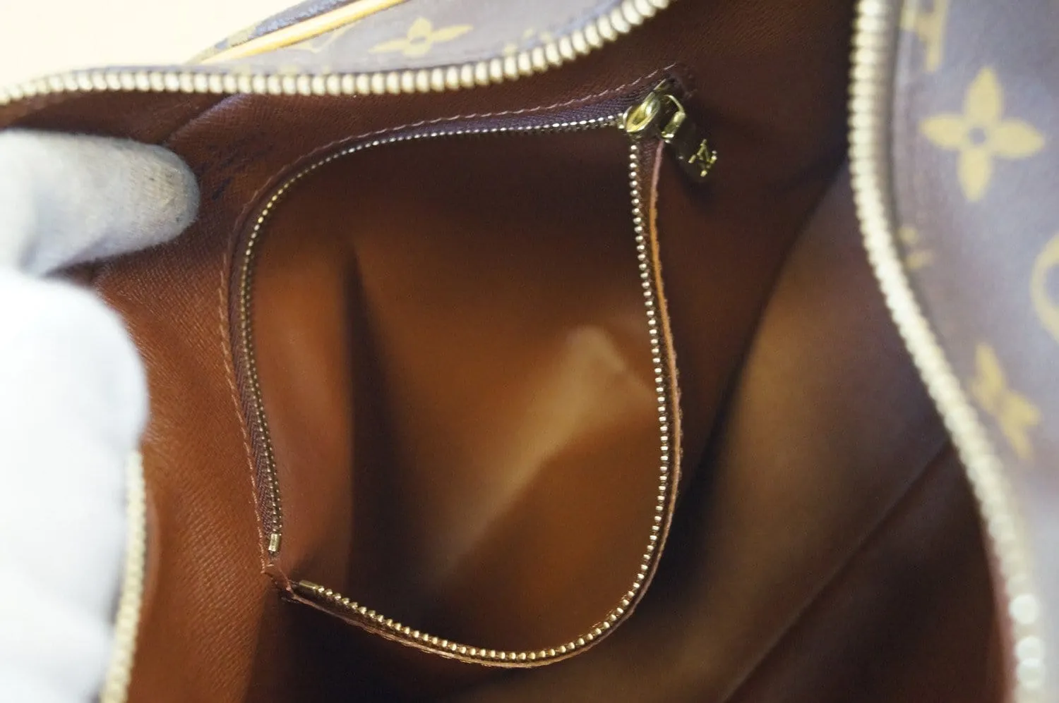 LOUIS VUITTON Monogram Boulogne 30 Shoulder Bag