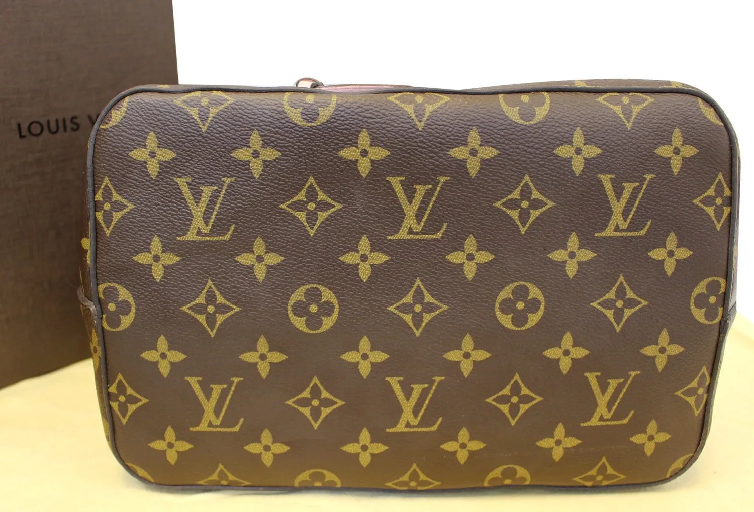 LOUIS VUITTON Monogram Canvas Neo Noe Shoulder Bag Rose Ballerine