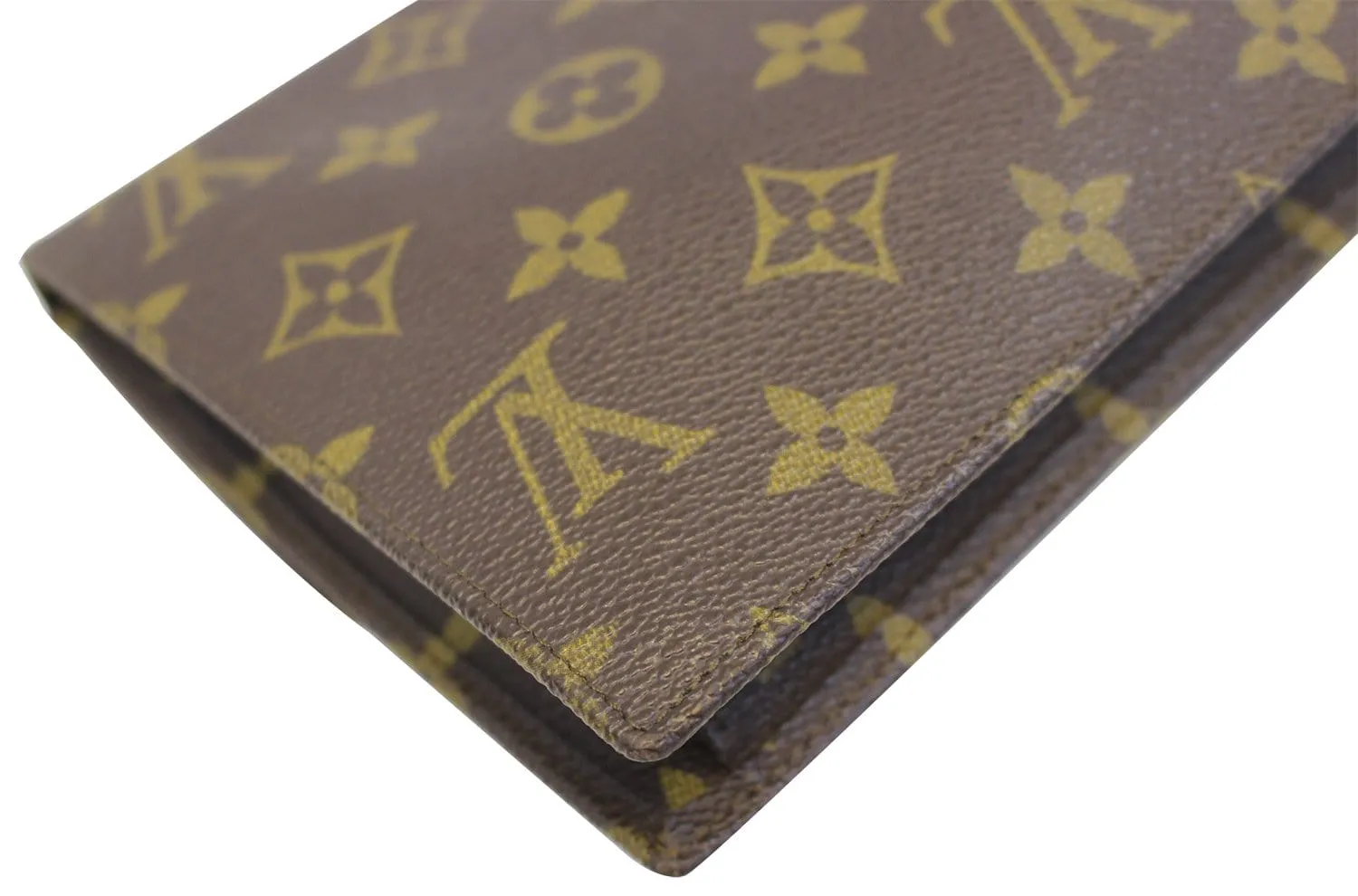 LOUIS VUITTON Monogram Canvas Pochette Rabat Clutch Bag