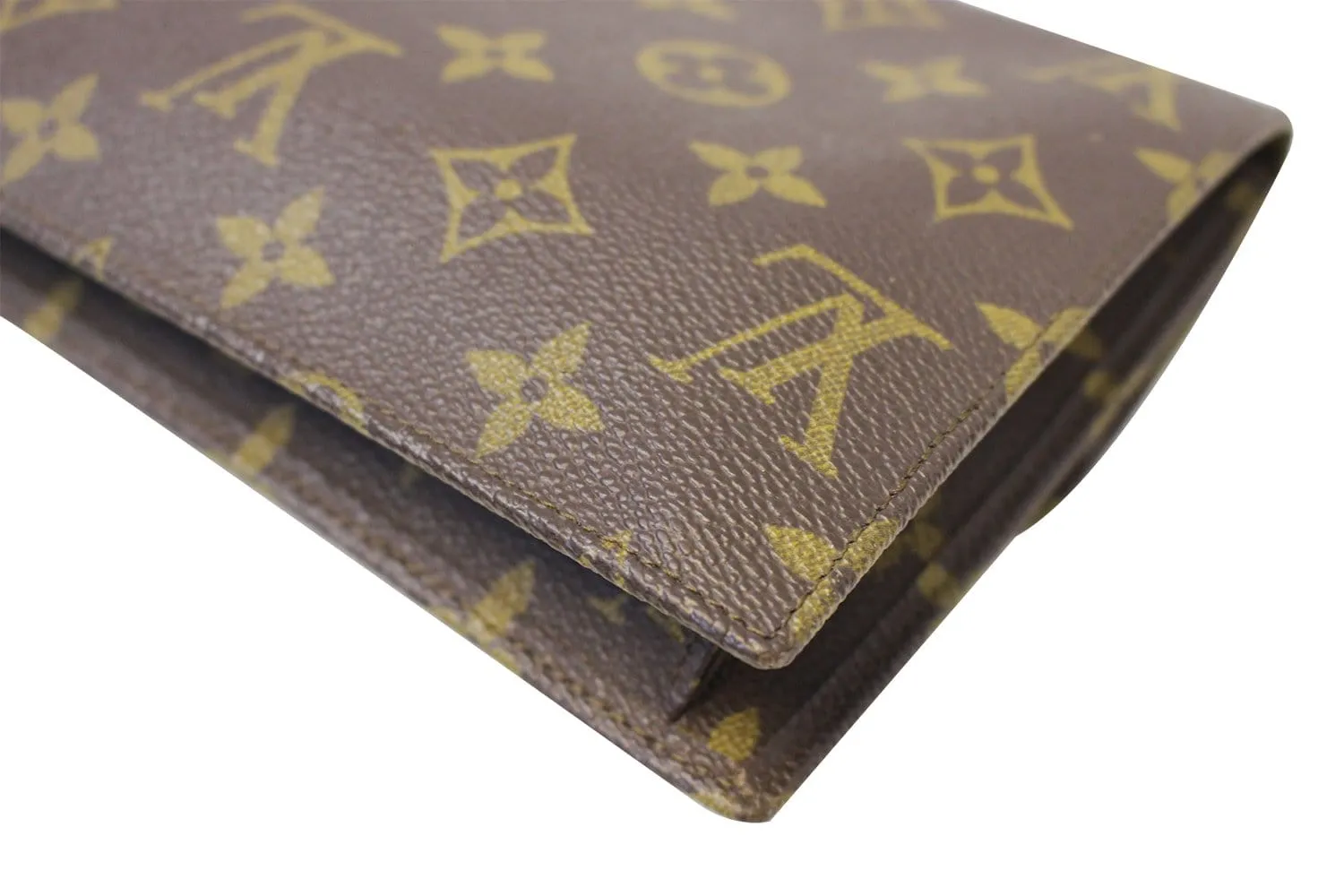 LOUIS VUITTON Monogram Canvas Pochette Rabat Clutch Bag