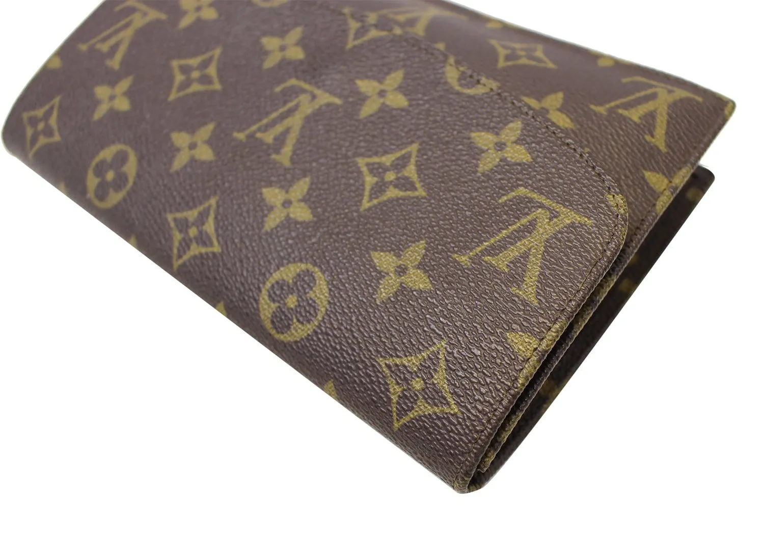 LOUIS VUITTON Monogram Canvas Pochette Rabat Clutch Bag