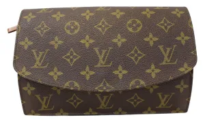 LOUIS VUITTON Monogram Canvas Pochette Rabat Clutch