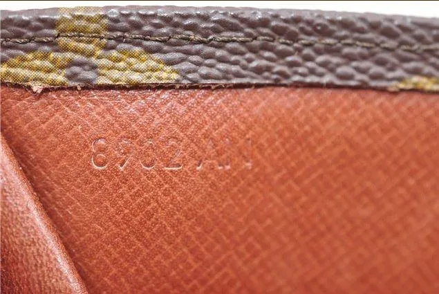 LOUIS VUITTON Monogram Canvas Pochette Rabat Clutch