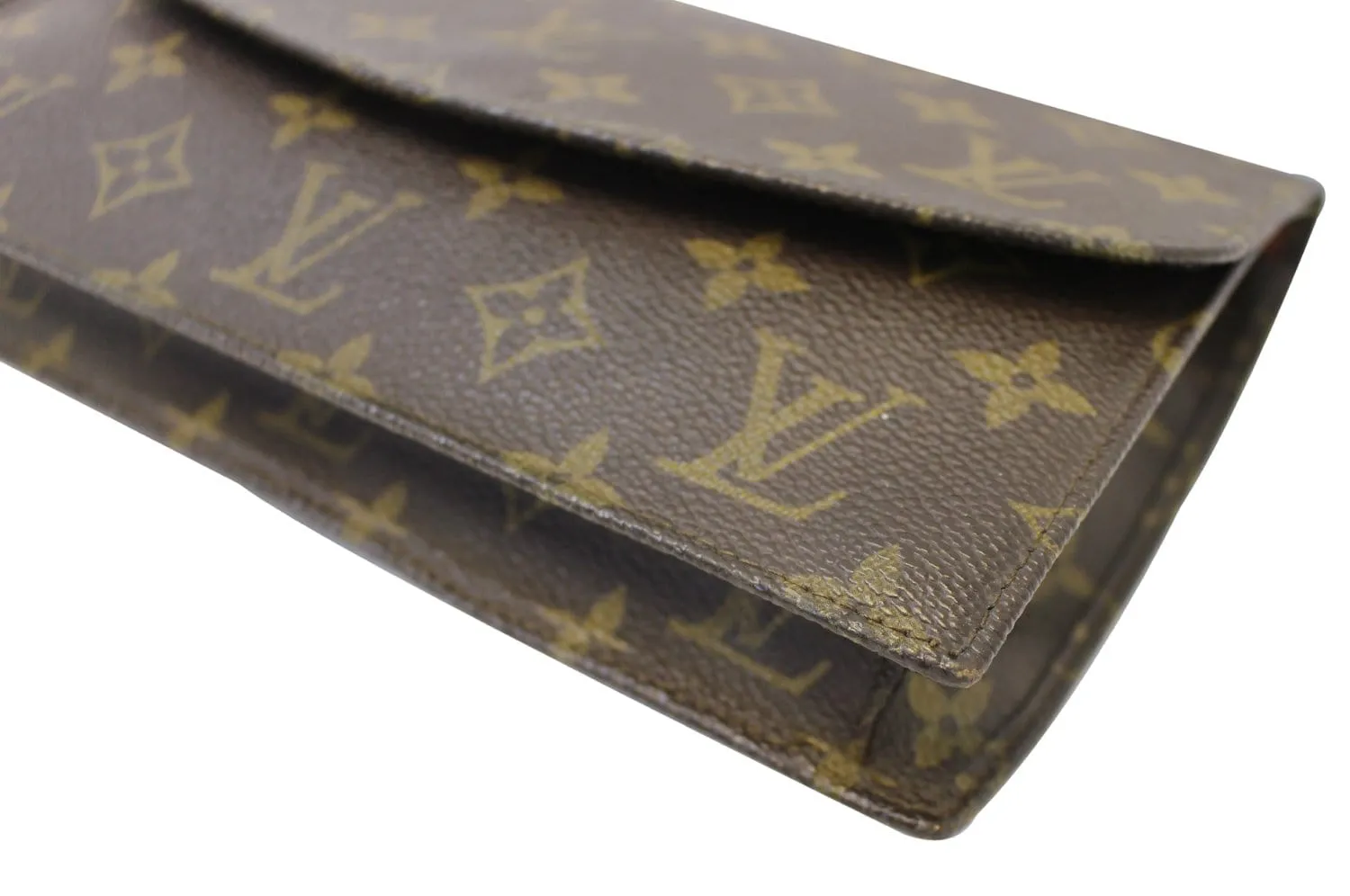 LOUIS VUITTON Monogram Canvas Pochette Rabat Clutch