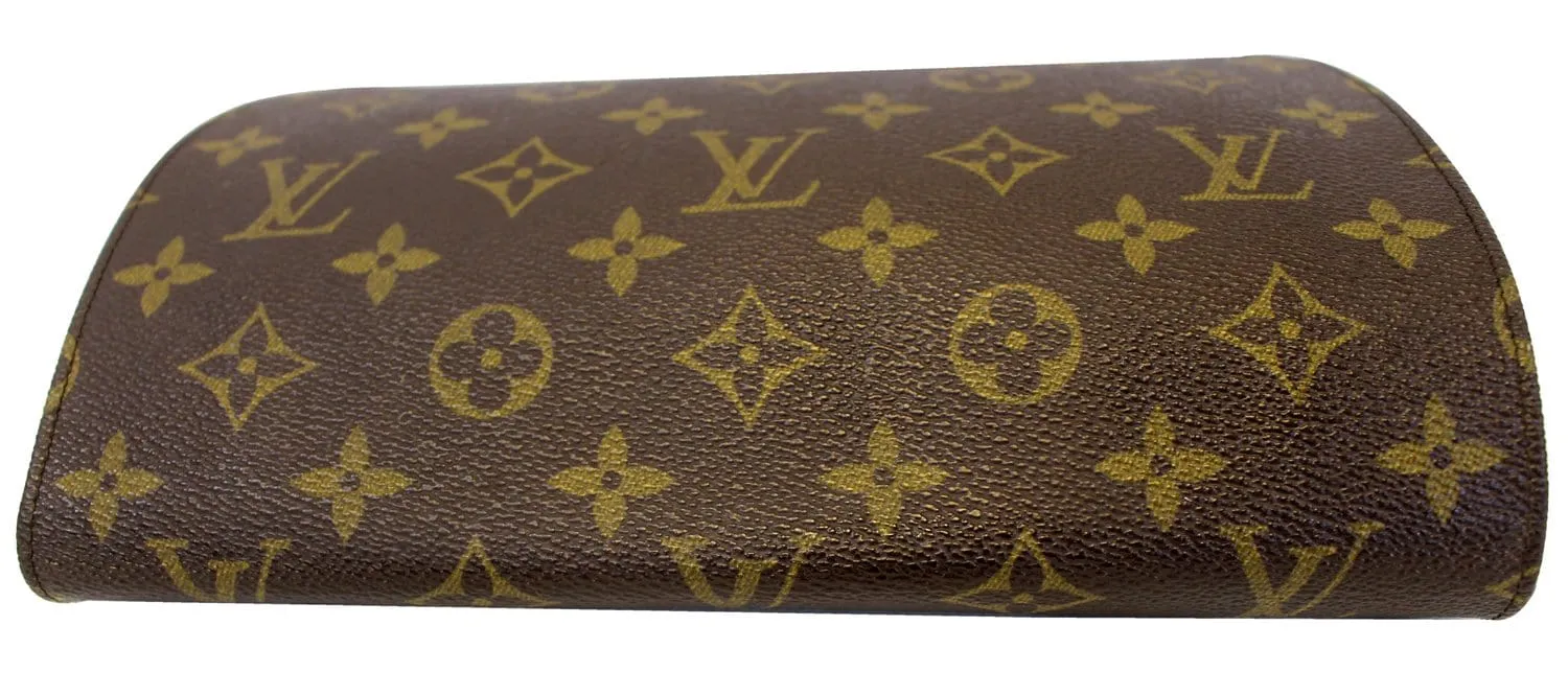 LOUIS VUITTON Monogram Canvas Pochette Rabat Clutch