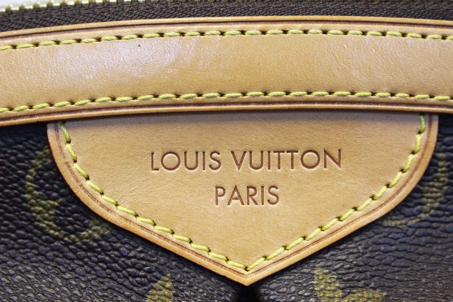 LOUIS VUITTON Monogram Tivoli GM Brown Tote Shoulder Bag