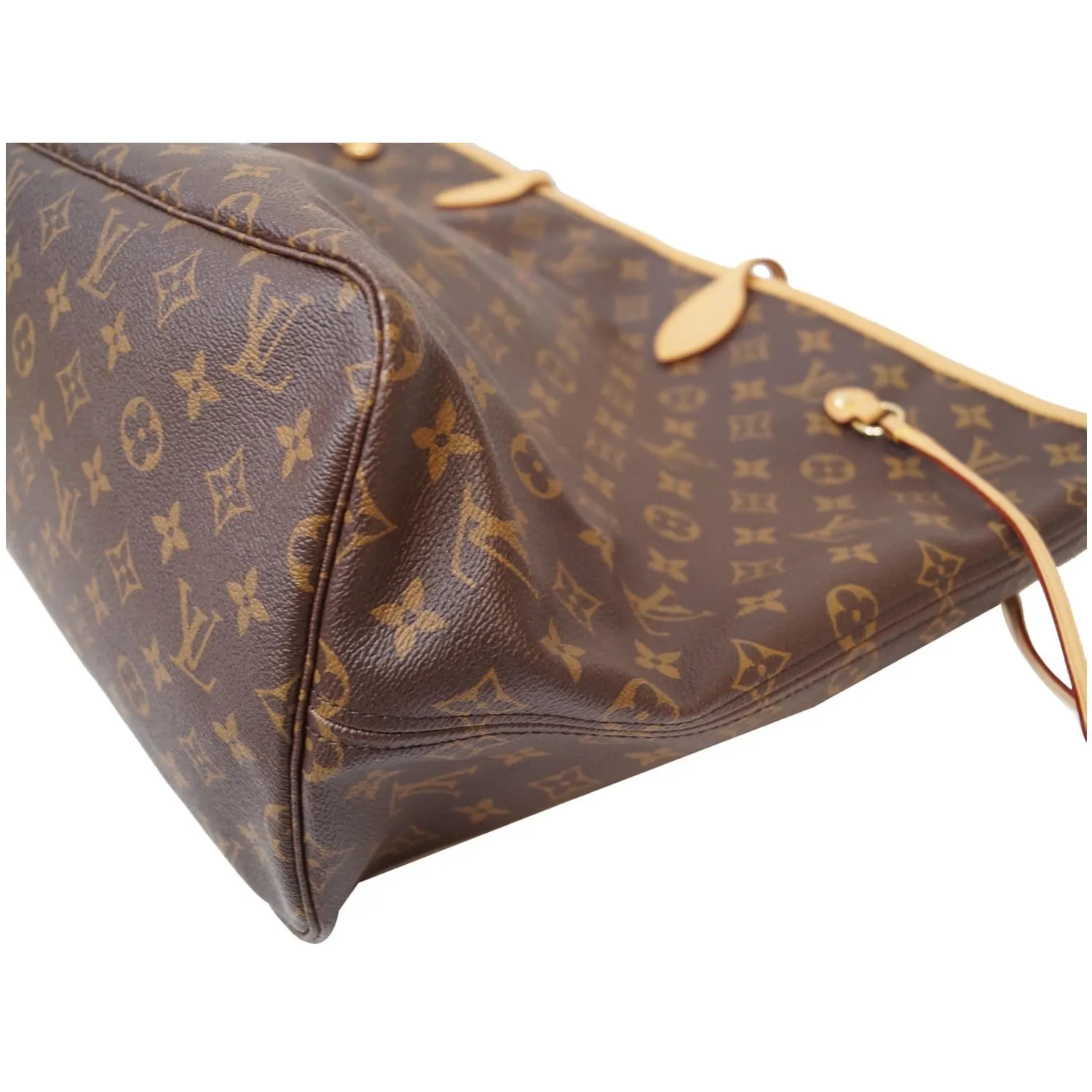 LOUIS VUITTON Neverfull GM Monogram Canvas Shoulder Bag Brown