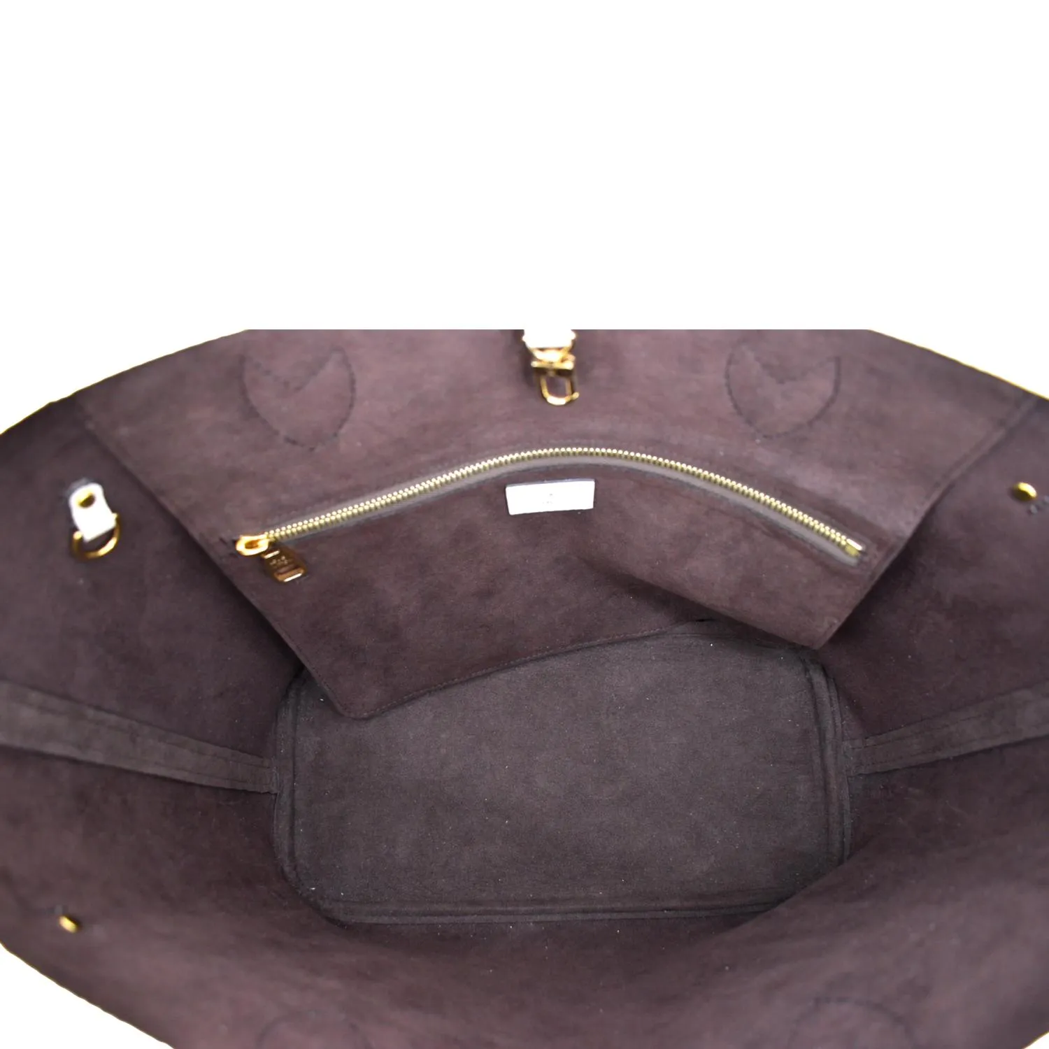 LOUIS VUITTON  Neverfull MM Monogram Empreinte Tote Bag Tourterelle  - Hot Deals