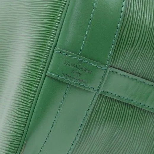 LOUIS VUITTON Noe Large Green Epi Leather Vintage Shoulder Bag
