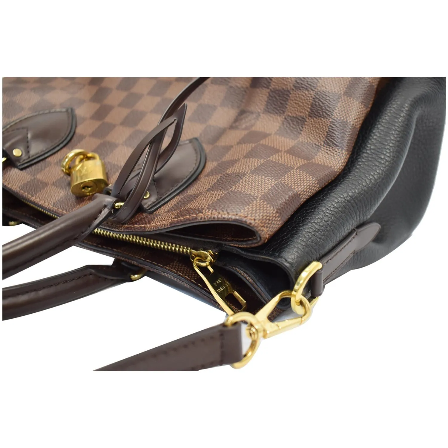 LOUIS VUITTON Normandy Damier Ebene Shoulder Bag Brown - 15% OFF