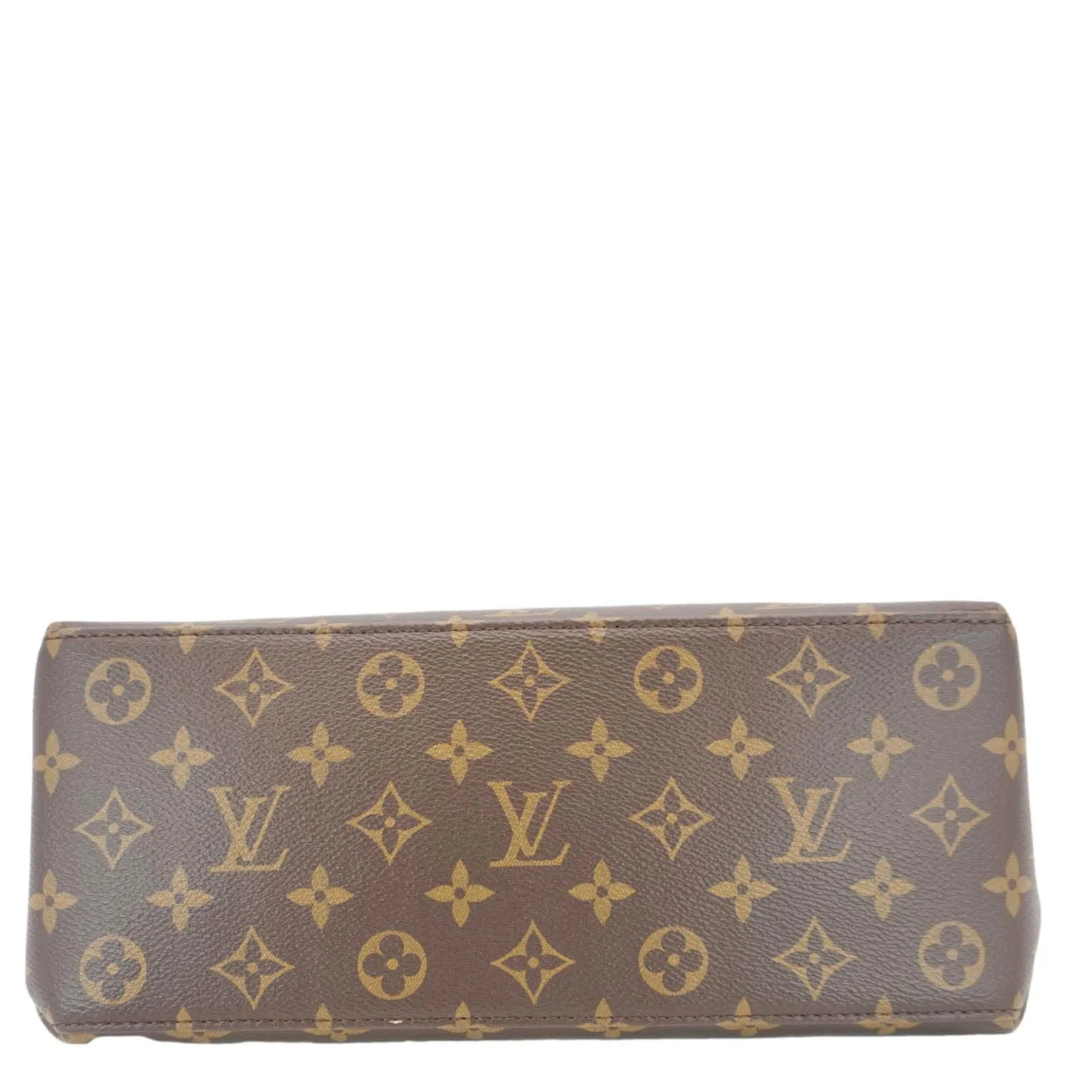 LOUIS VUITTON Petit Palais Monogram Canvas Shoulder Bag Brown