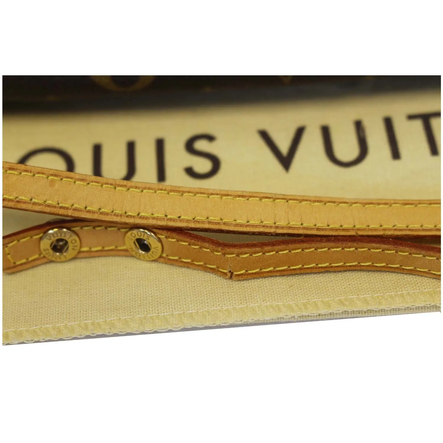 LOUIS VUITTON Pochette Twin GM Monogram Canvas Shoulder Bag Brown
