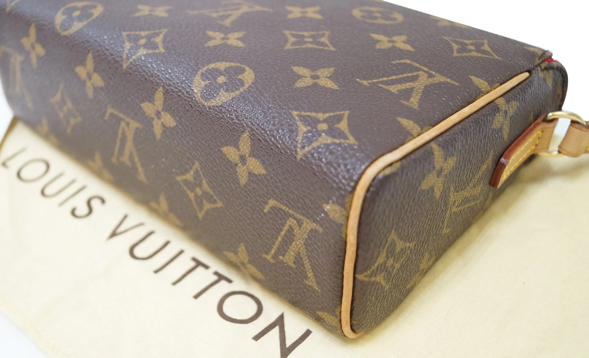 LOUIS VUITTON Recital Monogram Canvas Shoulder Handbag