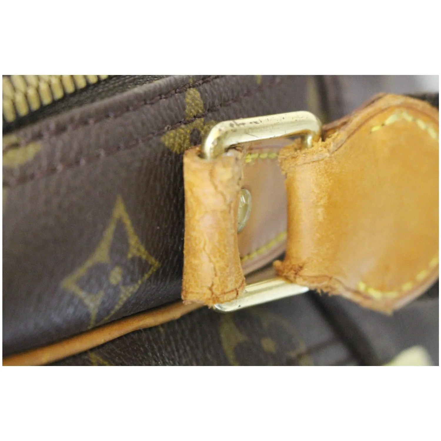 LOUIS VUITTON Reporter GM Monogram Canvas Shoulder Bag Brown - Last Call