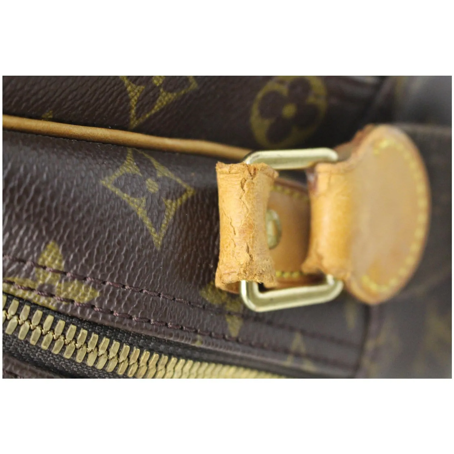 LOUIS VUITTON Reporter GM Monogram Canvas Shoulder Bag Brown - Last Call