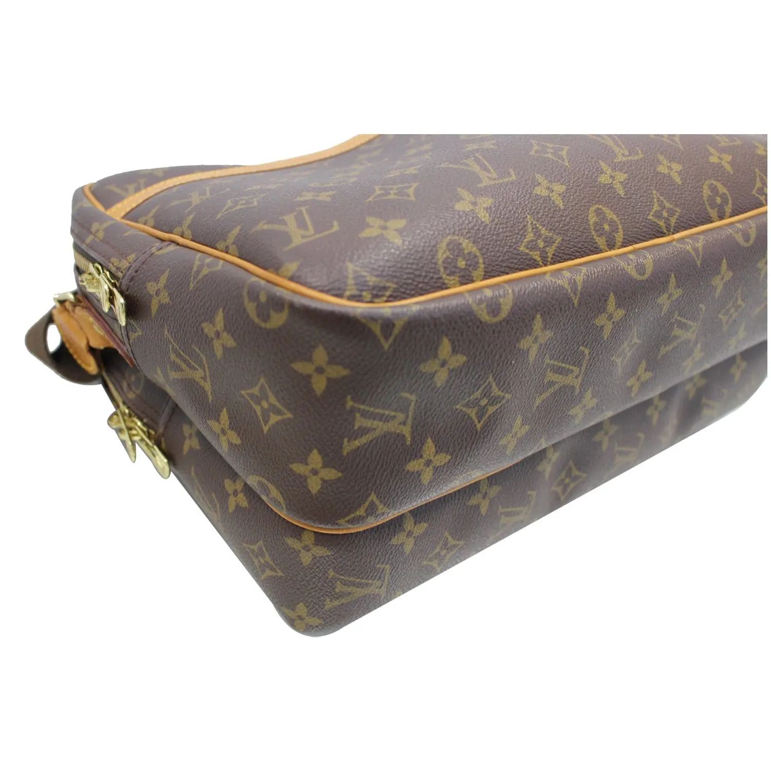 LOUIS VUITTON Reporter GM Monogram Canvas Shoulder Bag Brown - Last Call